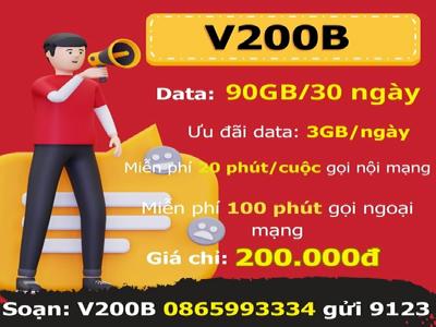 Gói V200B Viettel thỏa sức truy cập Internet với 8GB mỗi ngày